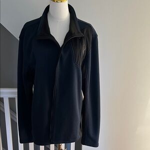 Spyder Women's Black Jacket with Subtle Gray Logo